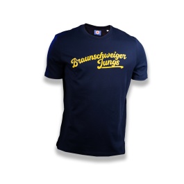 T-Shirt Sons Of Braunschweig BTSV Blau – Größe L, 100% Baumwolle, Rundhals, Hochwertiger Flexdruck T-Shirt Sons Of Braunschweig BTSV Blau – Größe L, 100% Baumwolle, Rundhals, Hochwertiger Flexdruck