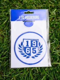 2x FC Magdeburg Aufnäher - Bügelbild Patch 7,7x6,7cm