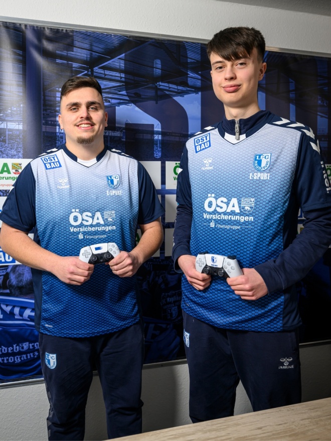 Offizielles 1. FC Magdeburg E Sport Trikot 23 24 1. FCM Onlineshop