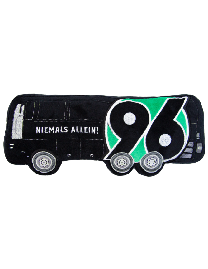 RB Leipzig Mannschaftsbus Kissen - Offizielles Plüschkissen 50cm Im Vereinsdesign