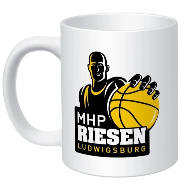 Tasse RIESEN weiß