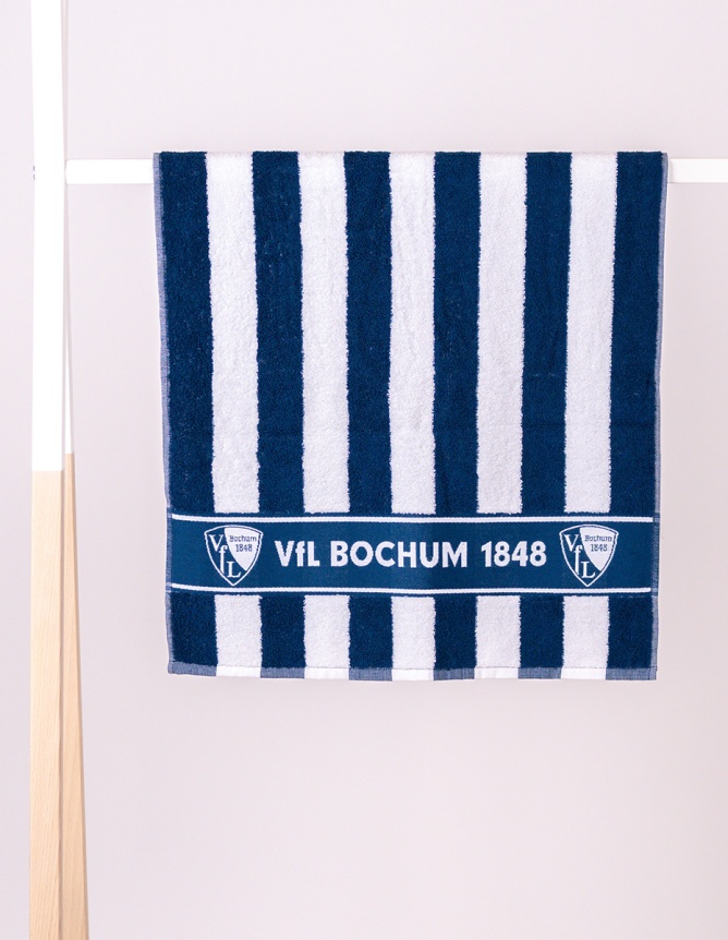 HSV Handtuch Blockstreifen - Offizieller HSV Merchandise | GOTS Zertifiziert